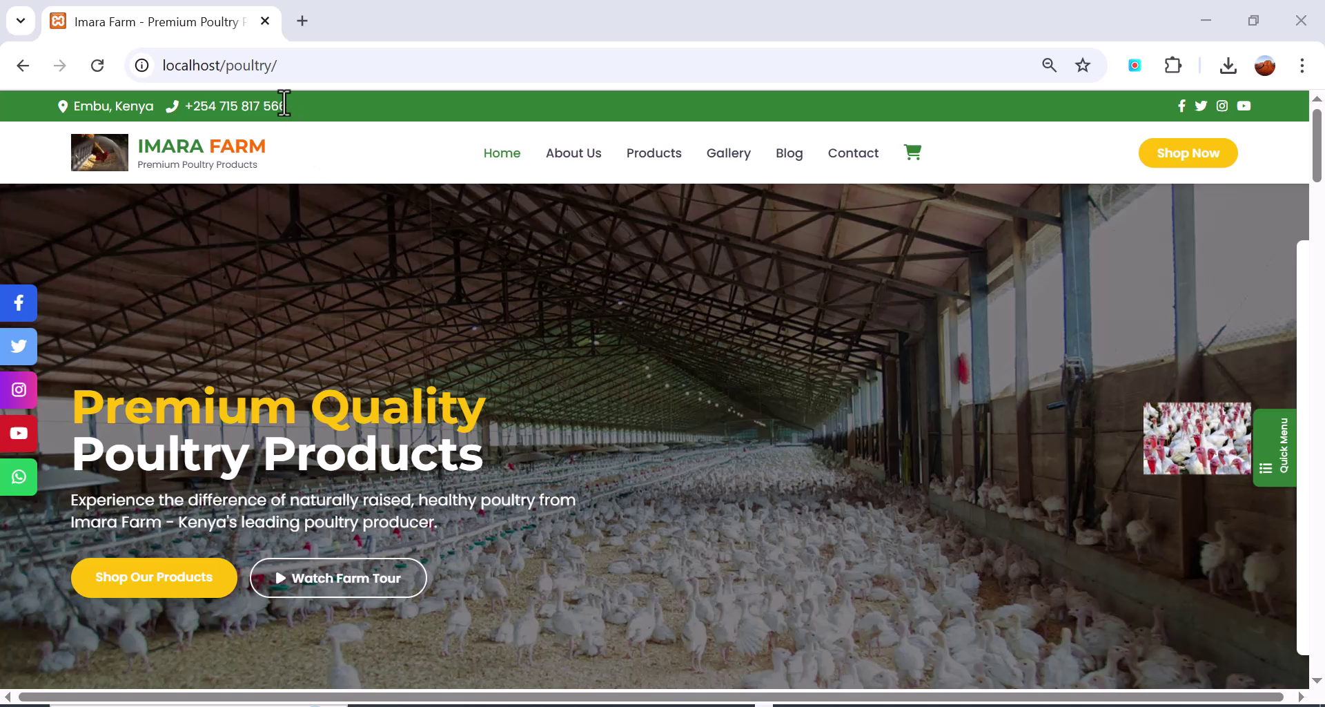Advanced Farm Website