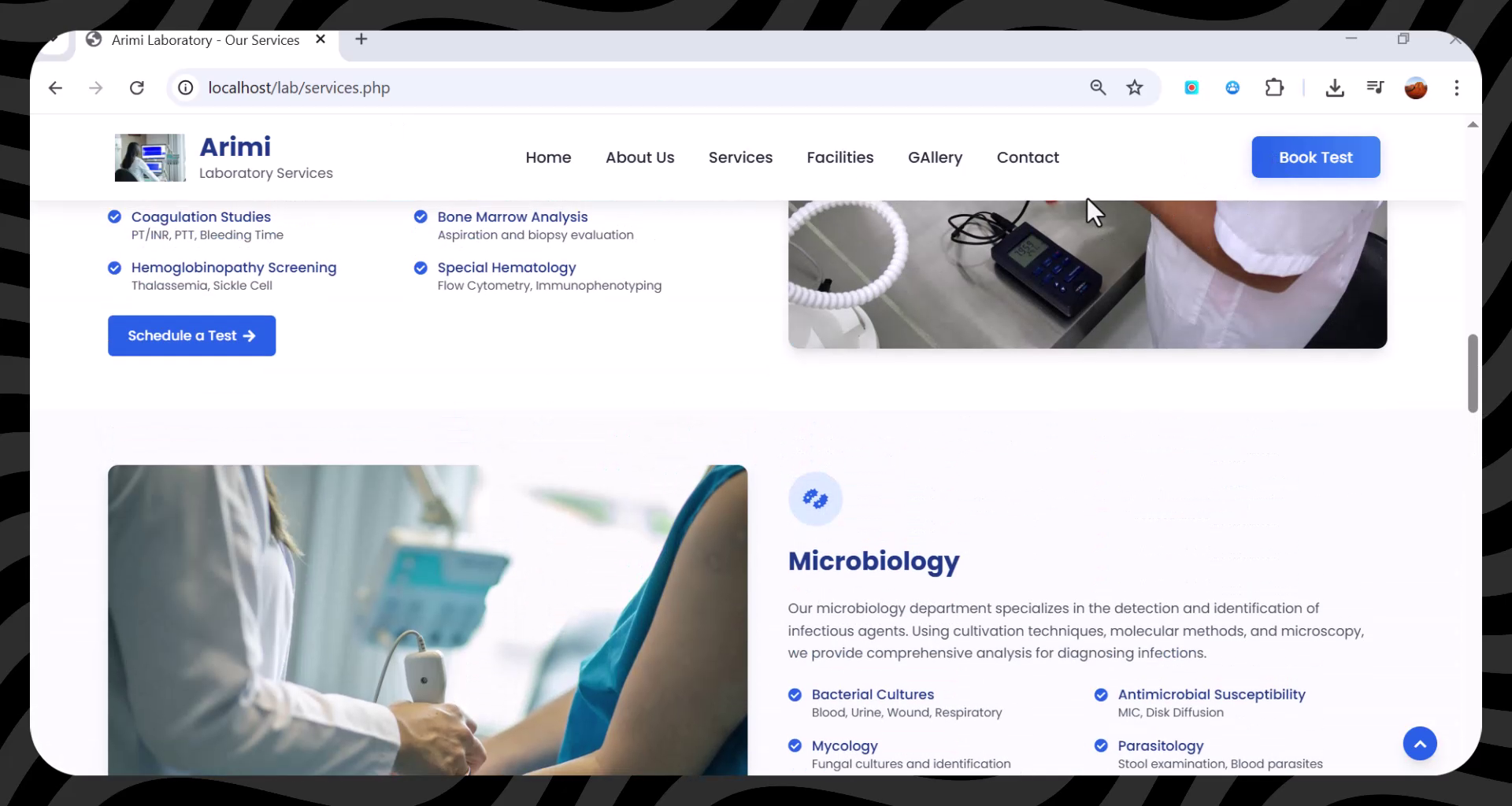 Laboratory Website