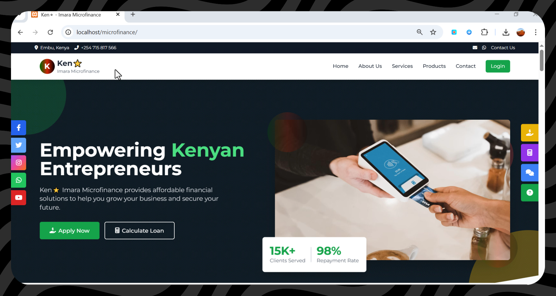Microfinance Website